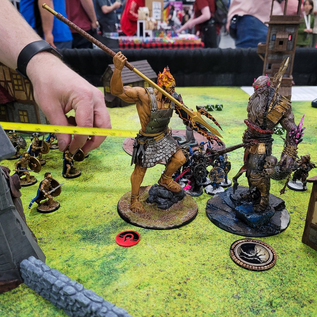 m_m_mayhem's tweet photo. Had a great time with @PBWargames running demos and talking #conquest all weekend at @gameconcanada 2024 (more photos on my IG). It's been rewarding growing my local community over the past year; looking forward to more organized play. Back to paint-posting now! #pathofconquest https://t.co/UFBOeFXdHh