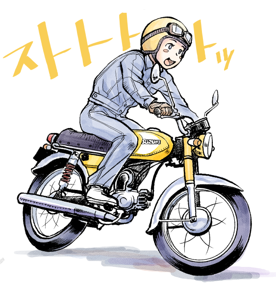 メイコ(VOCALOID) 「#無言でSUZUKIのバイクを貼ってね見た人もやってねお願い 」|TORI☆BIRDのイラスト