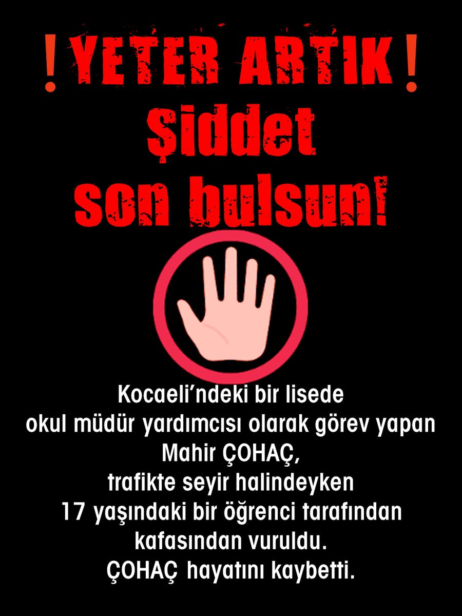 Tatili kadar katili konuşulmayan öğretmen..
#MahirÇoğaç
#öğretmen

"Velimi üzeni ben de üzerim. " den geldiğimiz yer..