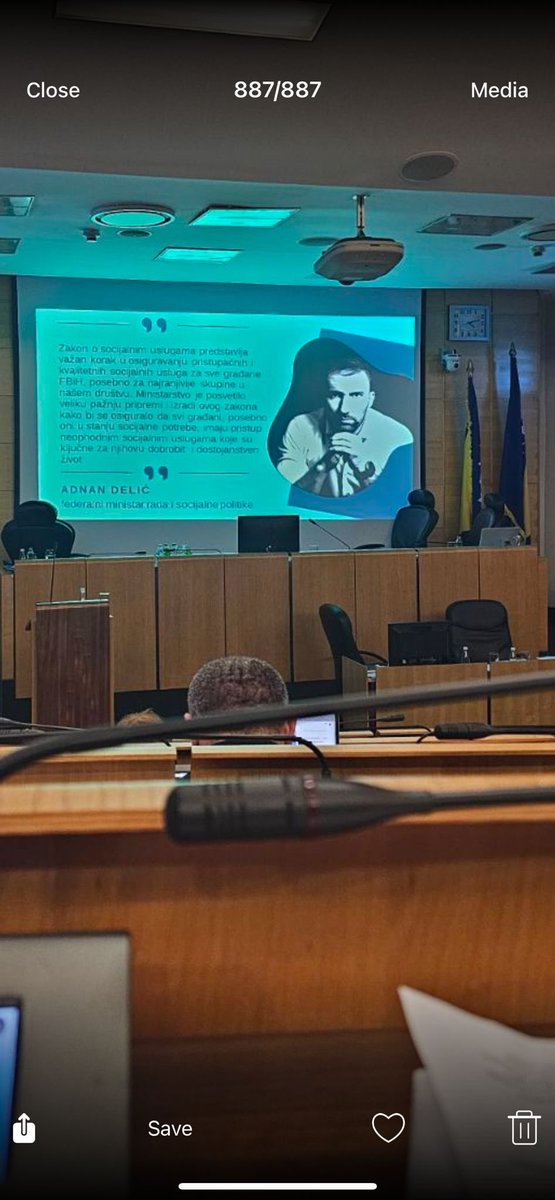 IstragaB's tweet image. Federalni ministar rada i socijalne politike Adnan Delić citirao samog sebe tokom prezentacije nacrta Zakona o socijalnim uslugama na sjednici Predstavničkog doma  FBiH