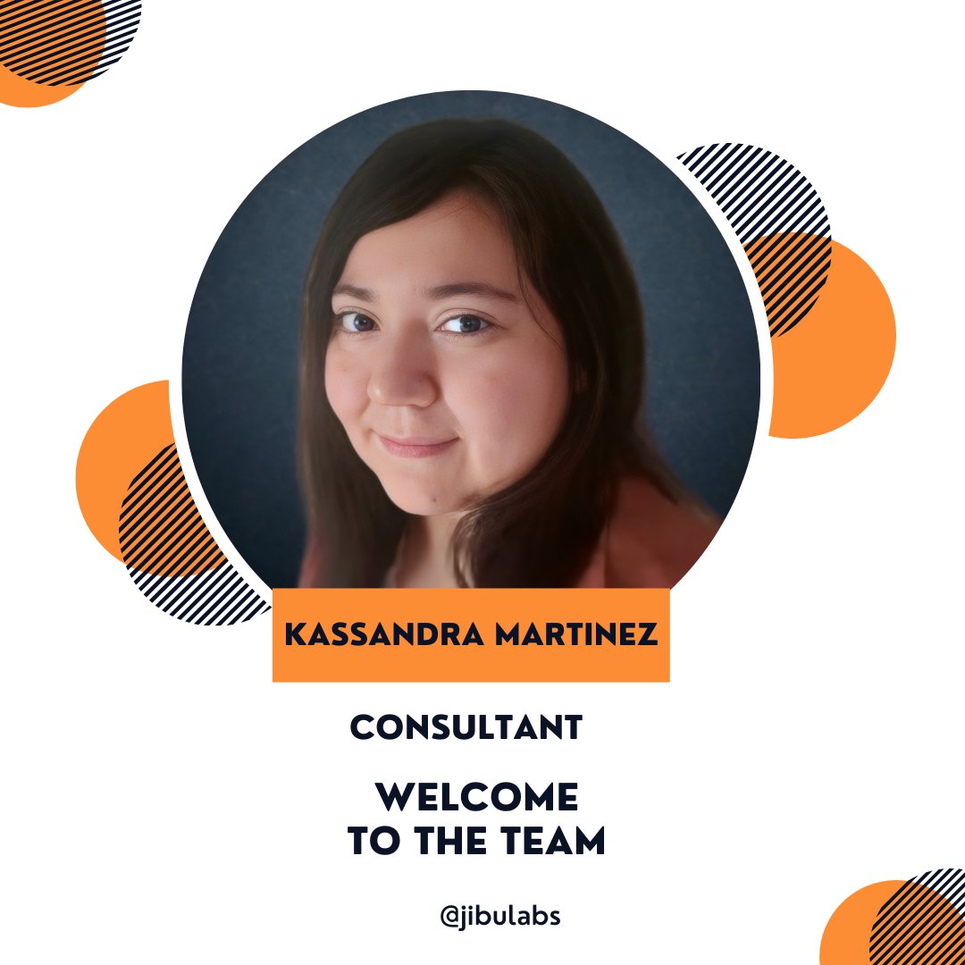 jibulabs's tweet photo. Exciting News at Jibu Labs!

We're thrilled to welcome Kasandra Martinez to our team as our new Consultant!

We're looking forward to achieving great things together!

Join us in giving Kasandra a warm welcome!

 #TeamJibu #JibuLabs #ExcitingTimes #BusinessGrowth https://t.co/GEwQVgyZW0