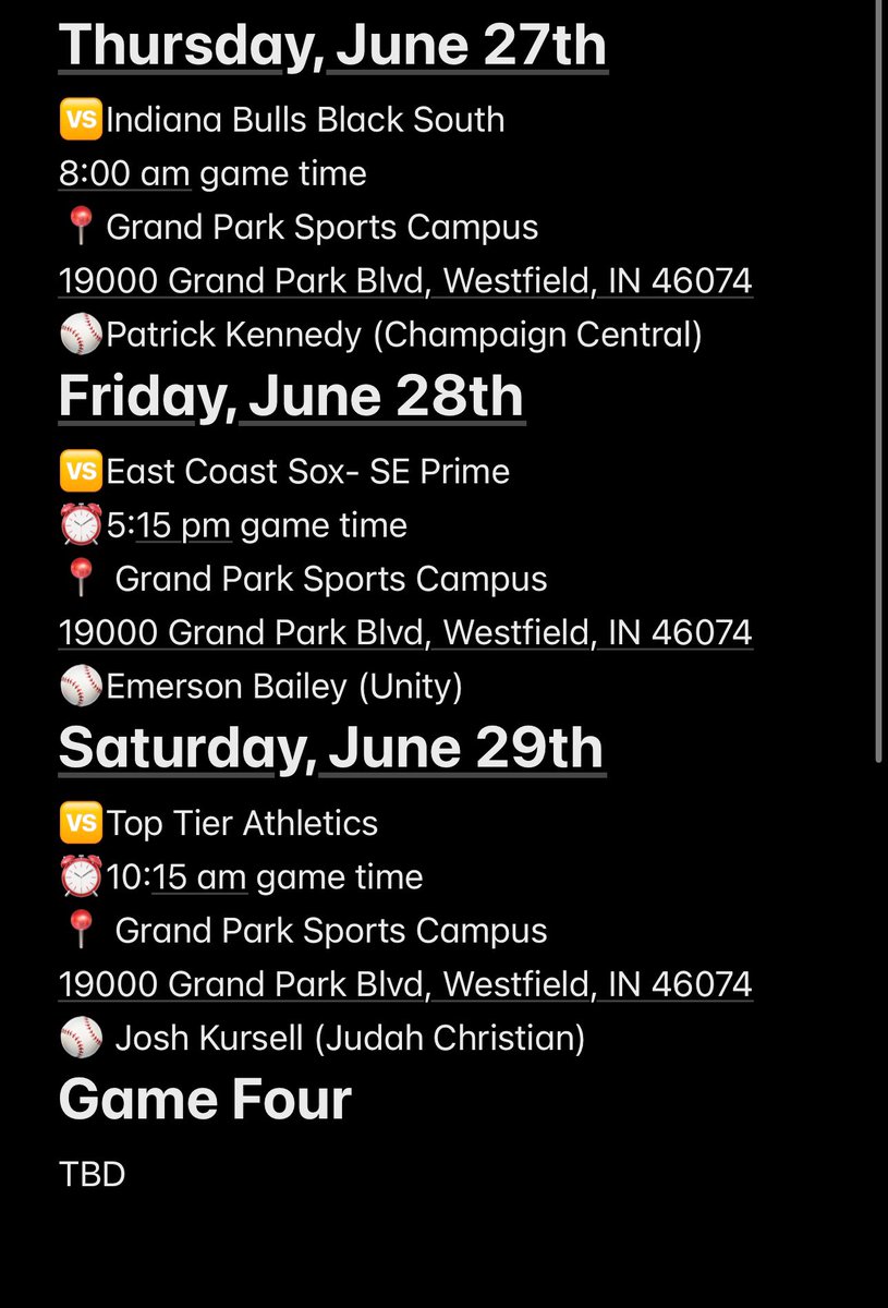 2025 Illinois Braves tweet media