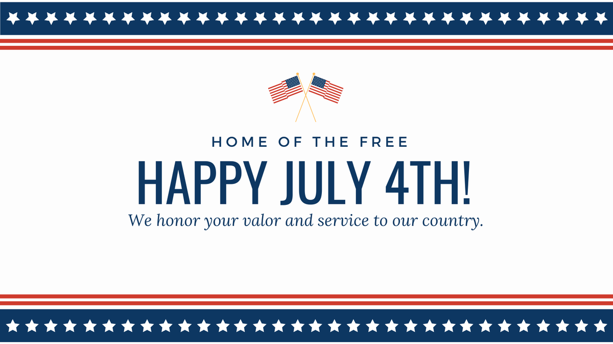 Happy Independence Day!  #FourthofJuly #JulyFourth