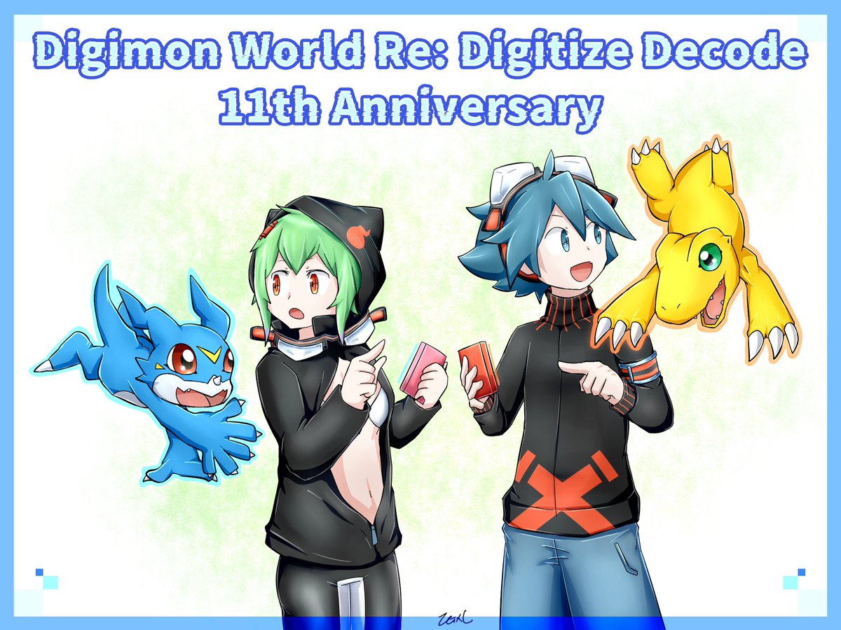 KathyGreyXL's tweet image. #ReDigitize
#デジモン
#Digimon 
おめでとー！✖︎