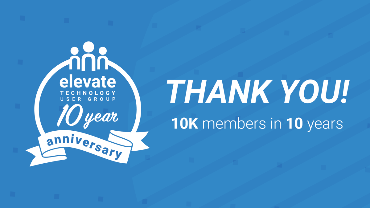 On behalf of our Board of Directors, THANK YOU for celebrating our 10-year anniversary and milestone of hitting 10K members this year. We are committed to supporting everyone on the multicloud journey to modernizing their infrastructure and growing together.