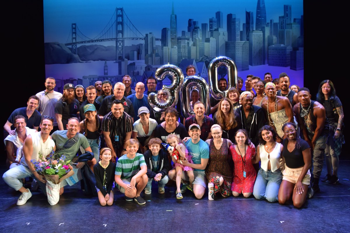 Last night we celebrated 300 performances on the road at <a href="/Pantages/">Hollywood Pantages</a>!