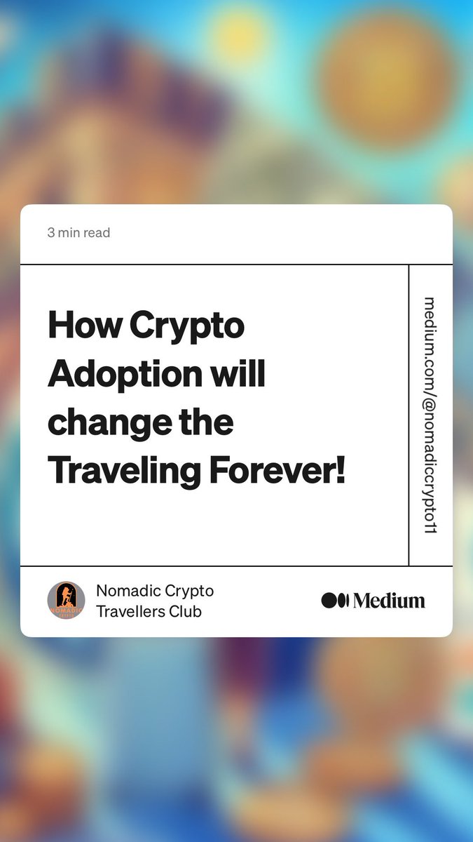 Nomadic Crypto Travellers Club (NCTC) tweet media