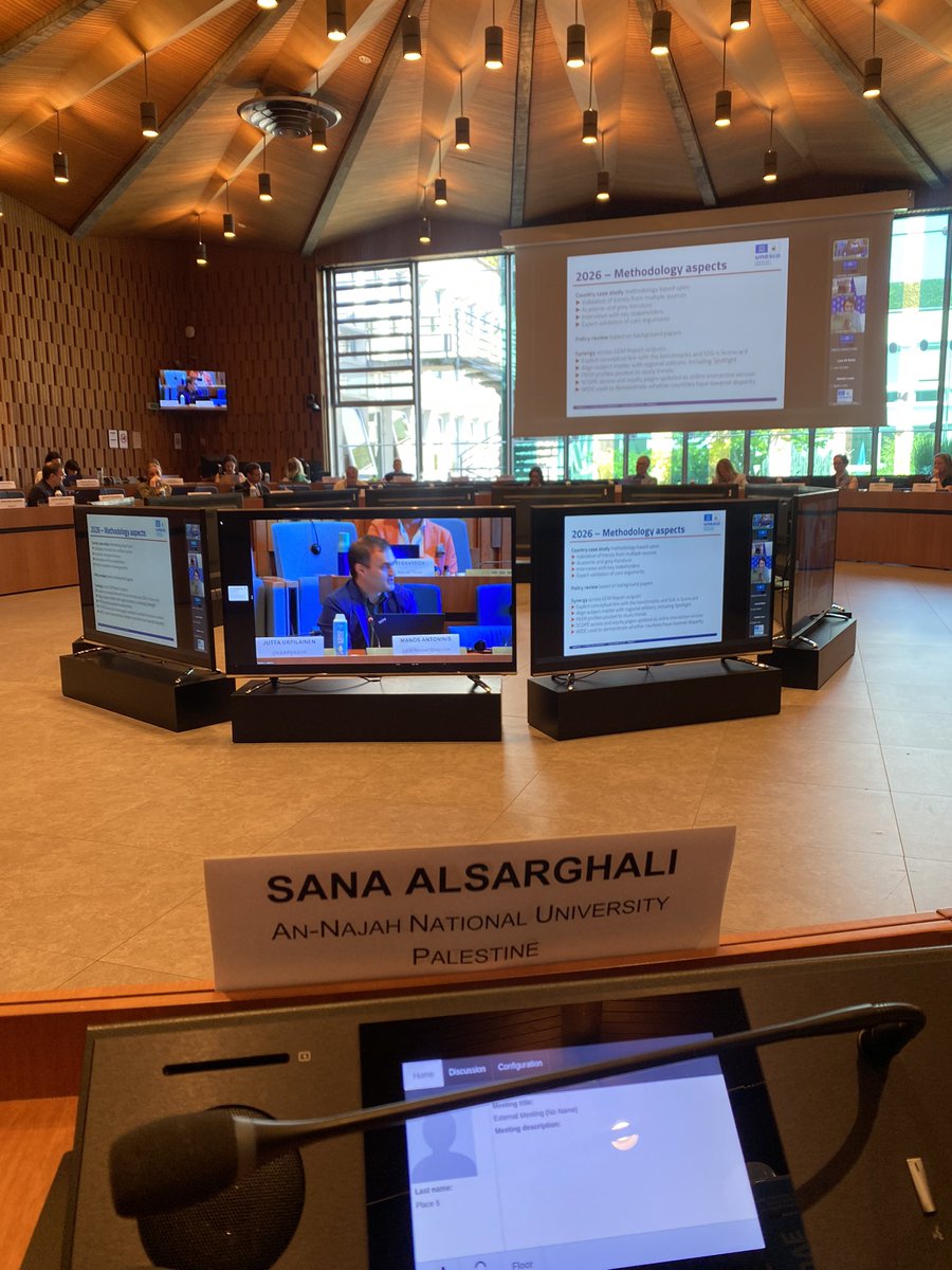 alsarghali's tweet photo. Very honored to represent the #Arab States as a board member in The 9th Meeting of the Advisory Board of the GEM Report which took  place on June 25-26, 2024, at #UNESCO Headquarters in #paris. 
 
 GEM Report's Advisory Board: https://t.co/V23gU7uO7l https://t.co/7ofwV0Fle4