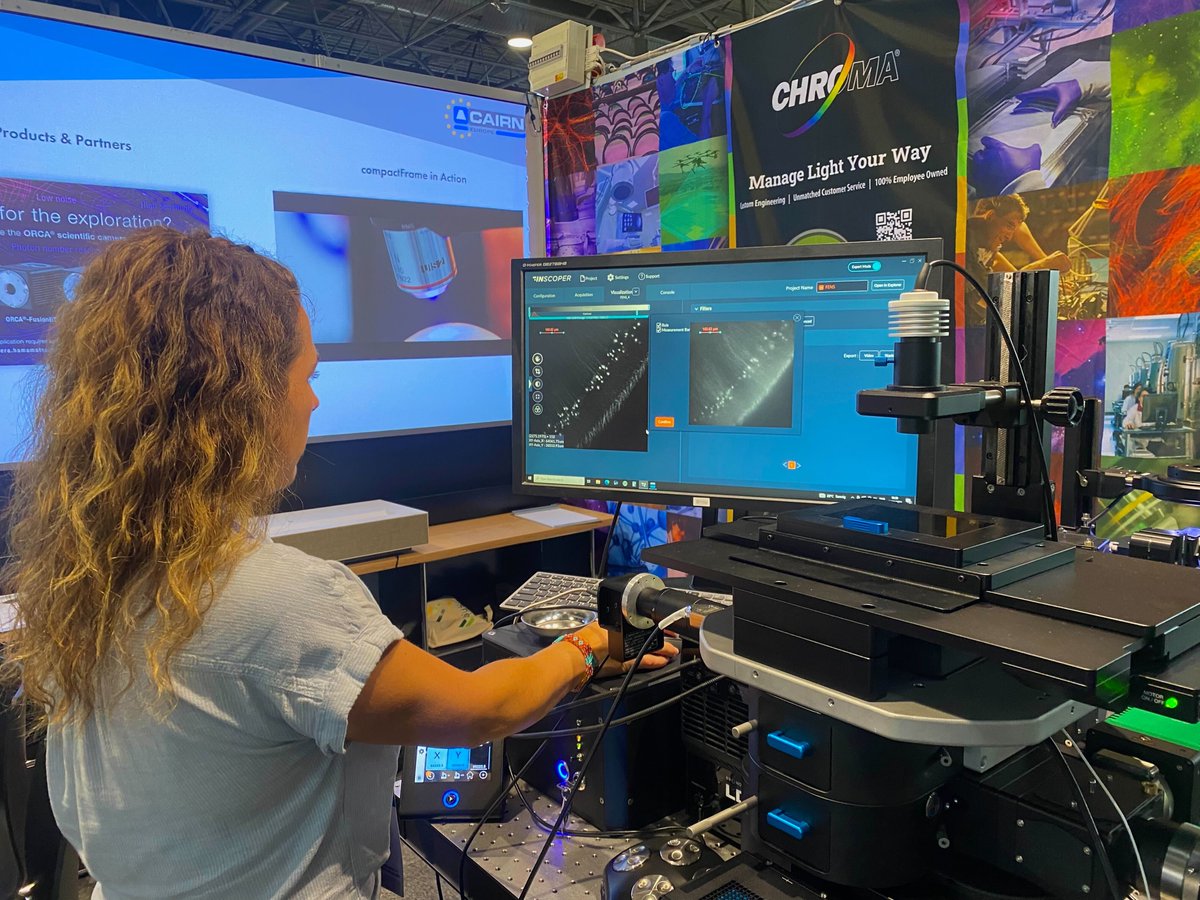 Calling all neuroscientists 🧠 at #FENS2024! Test drive affordable 🔬 confocal-like optical sectioning @CairnSolutions <a href="/CairnGmbH/">Cairn GmbH</a> booth #411 in Vienna, June 25-29. See SPARQ in action on the openFrame, powered with @Inscoper software! #Neuroscience #Confocal #Microscopy
