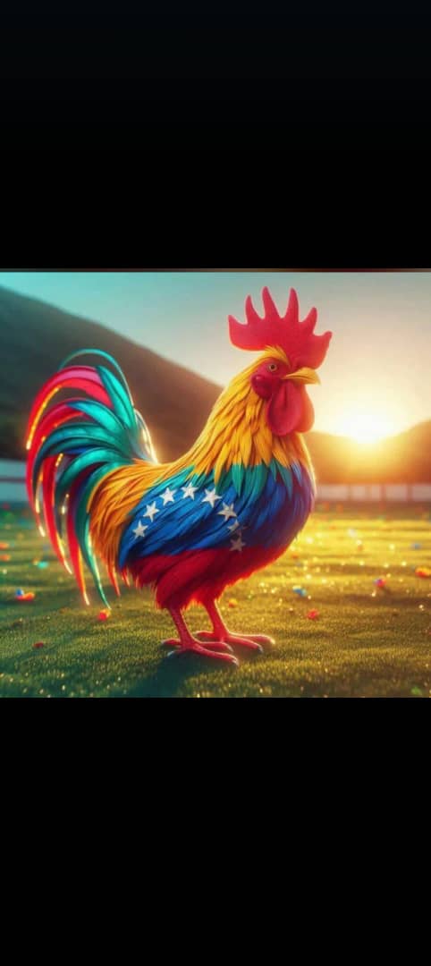 ananicarmen83's tweet photo. Más claro no canta un gallo y este 28 de julio sale a cantar nuestro gallo pinto apoyando a nuestro presidente obrero @NicolasMaduro derrotaremos ese gallo pataruco! #NicoTieneElSon #Gallotinto  @BonosSocial @ConElMazoDando @jorgerpsuv @madeleintlSUR @dhernandezlarez @CEOFANBVE https://t.co/BndiOZ1V6O