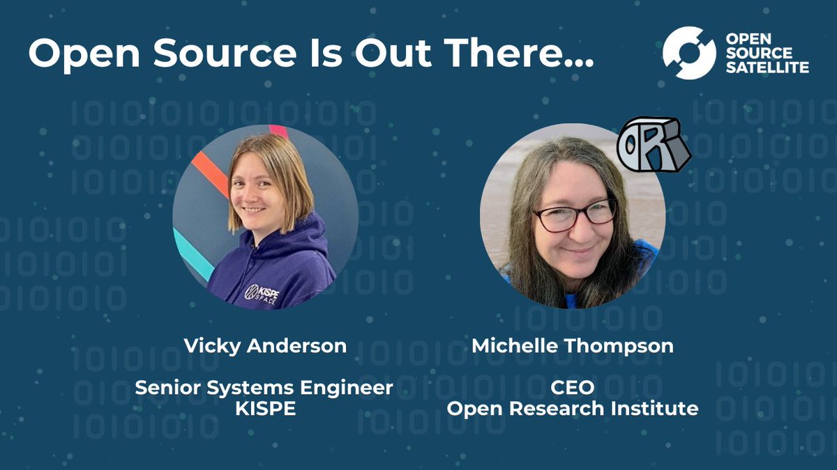 SatelliteOpen's tweet photo. We were delighted to speak to Michelle Thompson (@abraxas3d), CEO @OpenResearchIns for this months Open Source Satellite Talk 💫

💻 Watch here: https://t.co/MPaITdu3QA
🎧 Listen here: https://t.co/RCBt1En2wx

Let us know what you think!
 
#OpenSource #ORI #OpenResearchInstitute https://t.co/Jm26EjB56C