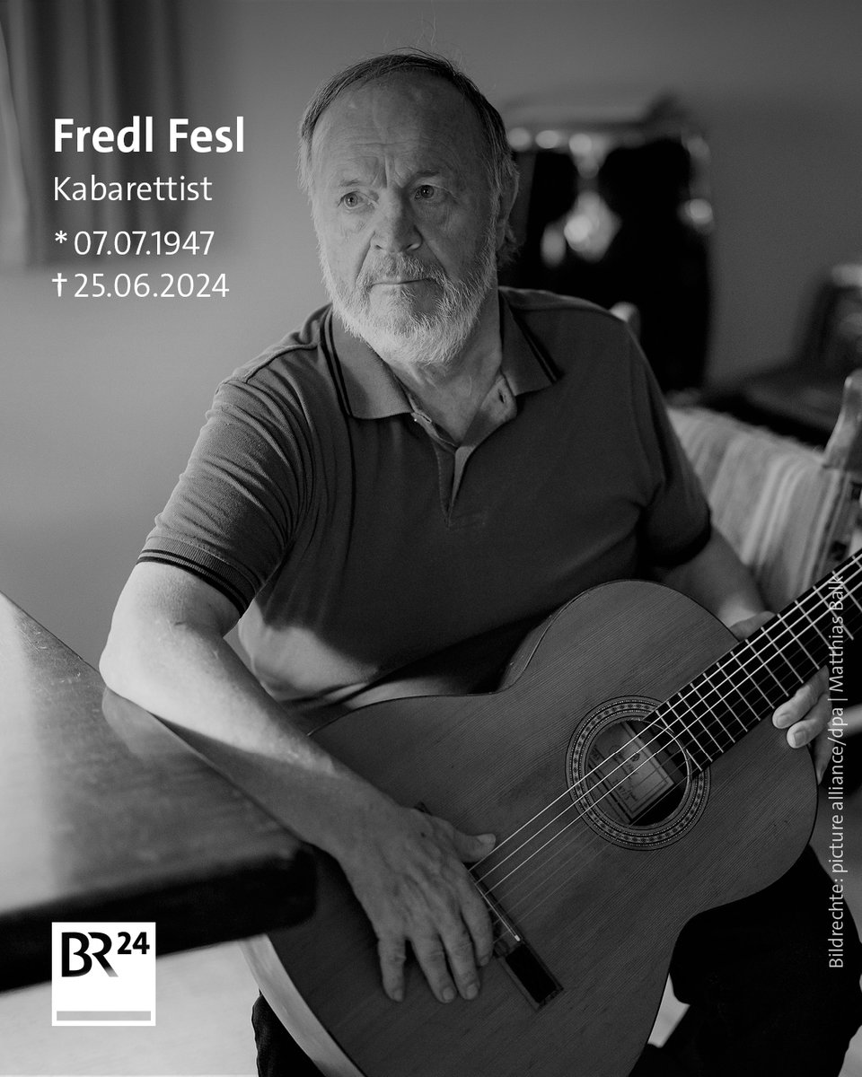 Unzählige Fans können seinen "Königsjodler" mitsingen und kennen alle Strophen seines "Fußballlieds" ebenso auswendig wie die Route des "Taxilieds". Legendär waren auch seine Ansagen. Jetzt ist Fredl Fesl mit 76 Jahren gestorben. br.de/nachrichten/ku…