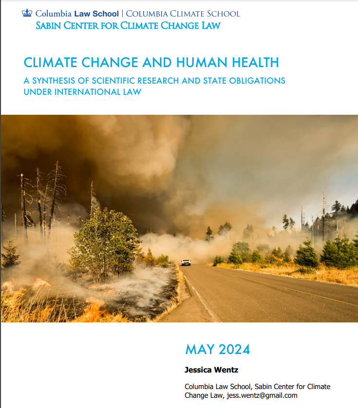 SabinCenter's tweet photo. 🚨🌏 📈 The @SabinCenter published two NEW reports on the connection between #climatechange, health impacts, and State obligations under #internationallaw.
Blog post ➡️https://t.co/X0XwV6B0Rr 
Full papers: 
1️⃣ https://t.co/1jpVum31k5 2️⃣https://t.co/rHjztrTlAp
@ColumbiaClimate https://t.co/D4p4W0ZdhX