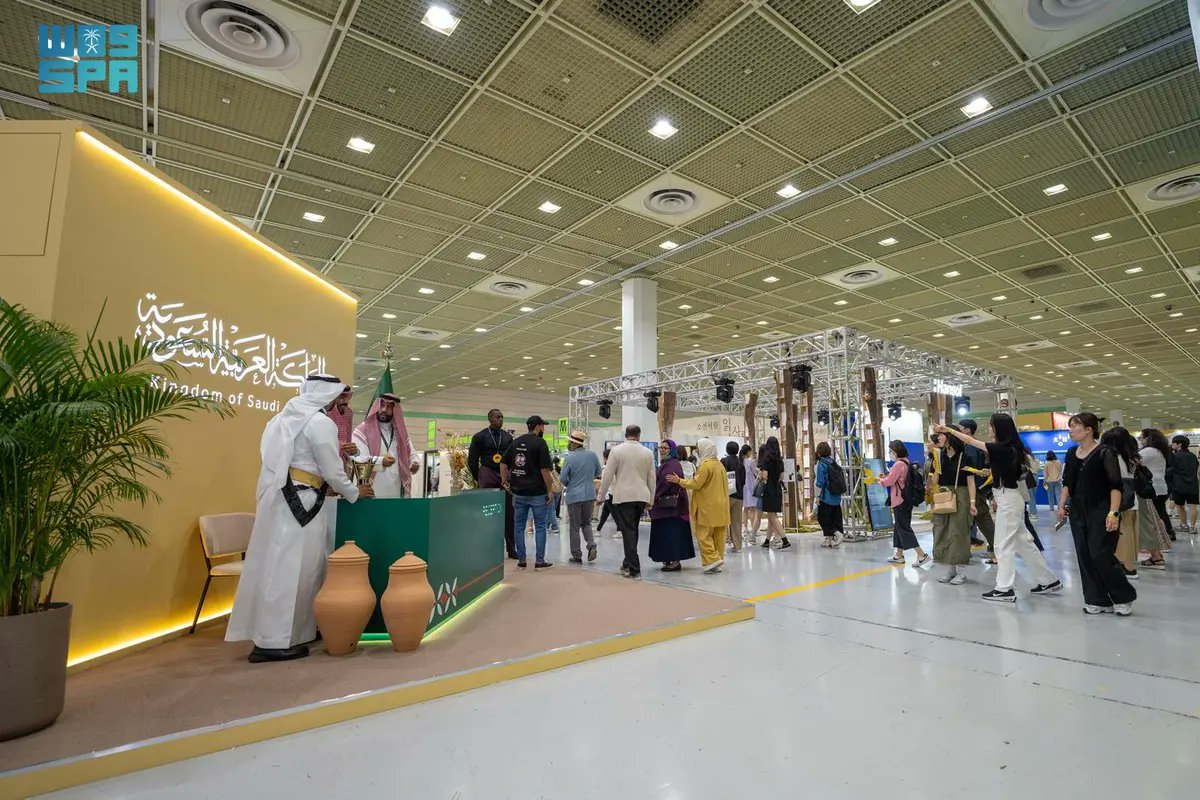 Spa_Eng's tweet photo. Saudi Arabia Inaugurates Its Pavilion at Seoul International Book Fair 2024 as a Guest of Honor.
https://t.co/3Dfgwua8cJ
#SPAGOV https://t.co/EFn9eAazJg