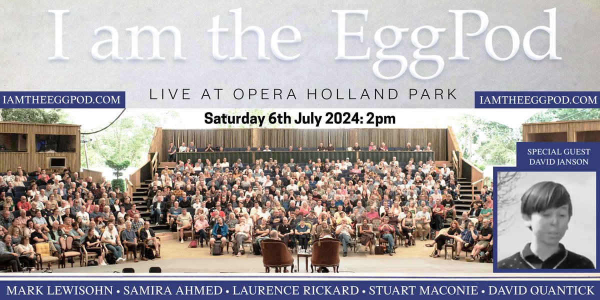 IAmTheEggPod's tweet photo. Just over a week to go until #EggPodLive2024 😳

So, who’s coming along? 

(Bonus prize for the person travelling the furthest distance!) https://t.co/ZKoqBVqBjf