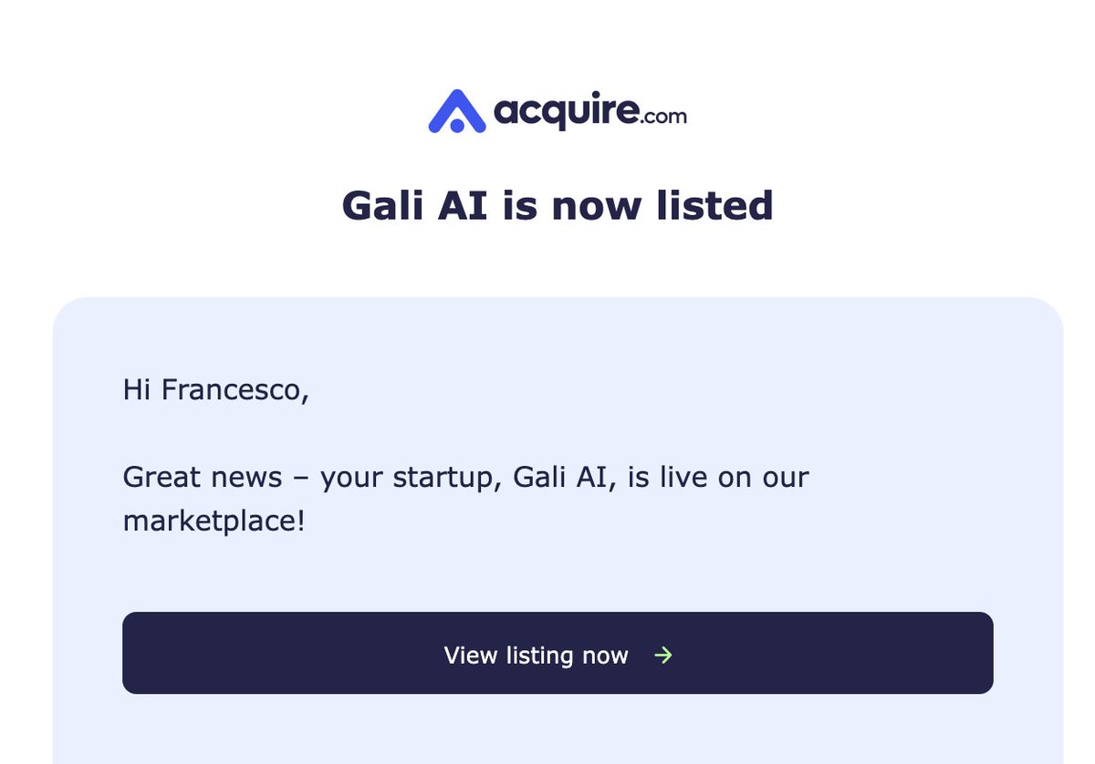 zuck_fredo's tweet photo. My first-ever listing on @acquiredotcom 🚀
wish me luck 🙌

Any tips to share? 

Link in the thread

#saas #microsaas #buildinginpublic #bootstrapped https://t.co/asZv5LF76Z