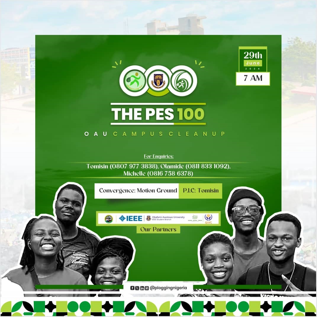 IEEEOAUSB_'s tweet photo. 🫵🫵 IEEE OAUSB invites you to a Community Service  aimed at ridding our beloved Alma Mater of wastes of all composition. 🤞🤞

👌You'd definitely want to partake in this Plogging Episode 😃😃.. The deets are provided below 👇👇👇 

🫳Link to Participate: https://t.co/y1NwaKllrk https://t.co/lsb3DNE4mD