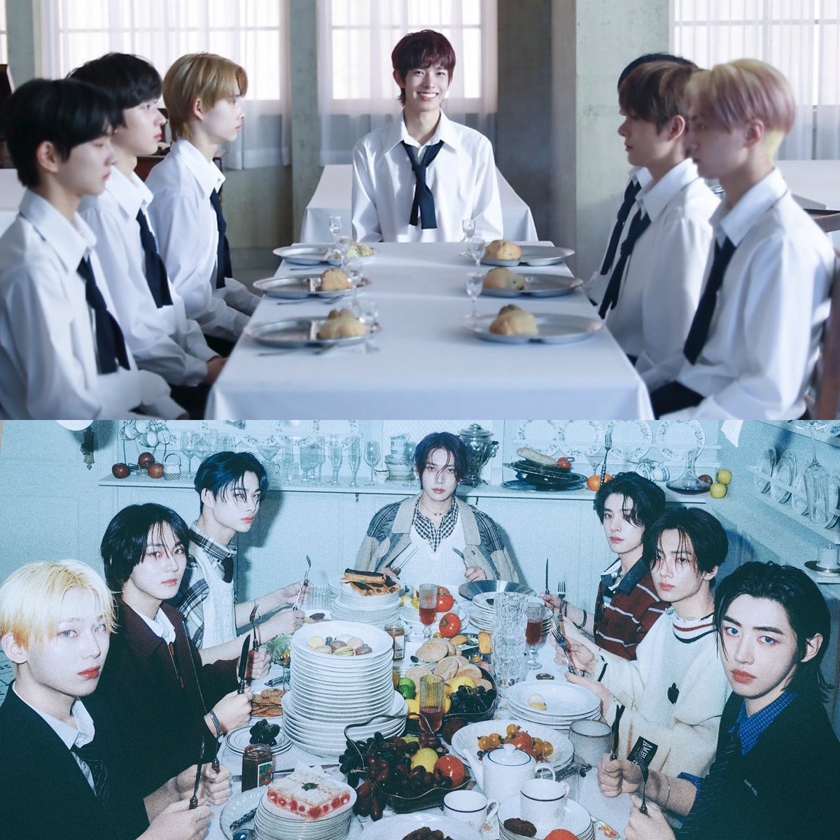 EN7ernally's tweet image. vampires grew up so well 🤧