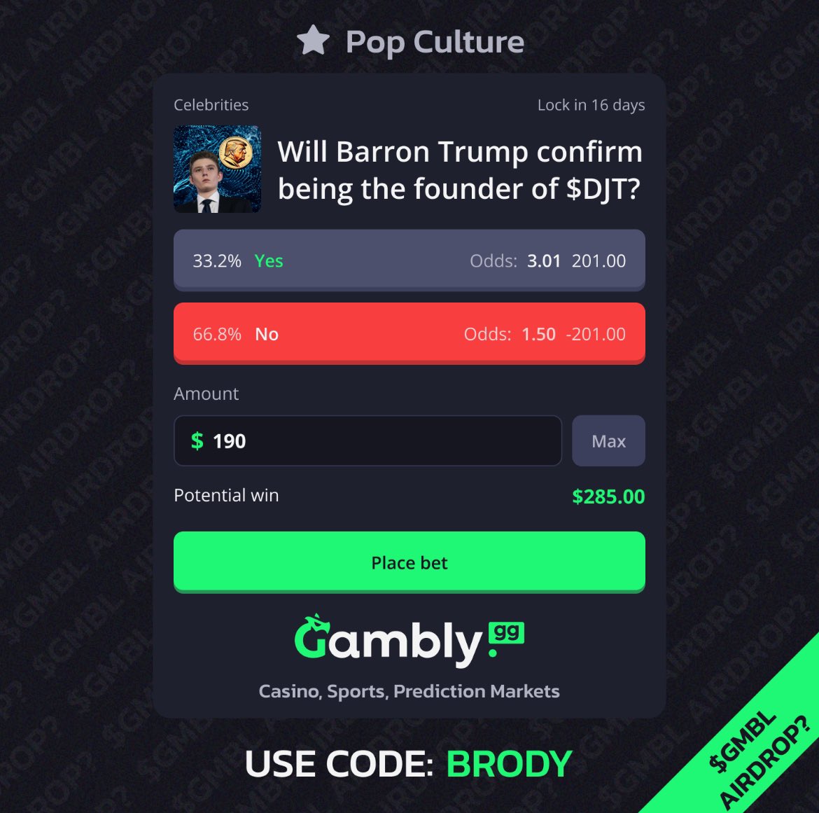 BRODY tweet media