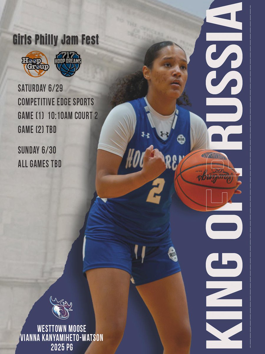 College coaches, please check out my teammates and me at Philly Jam Fest <a href="/hgsl_girls/">Hoop Group Girls</a> at KOP this weekend!!! See you there!! <a href="/717Hoopdreams/">717Hoopdreams</a>