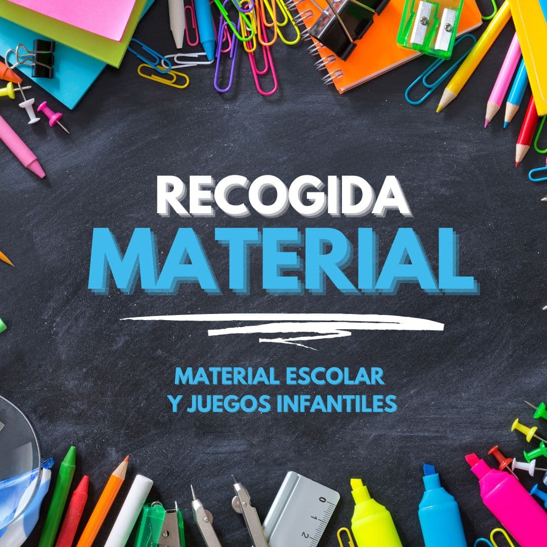 ¿Nos ayudas? Estamos recaudando material para nuestra próxima campaña.
Necesitamos:

🎒Material escolar: libretas, colores, lápices, sacapuntas…
🎲Juegos de mesa infantiles y educativos NUEVOS

✅Escríbenos y te daremos detalles de cómo colaborar 

¡Muchísimas gracias!