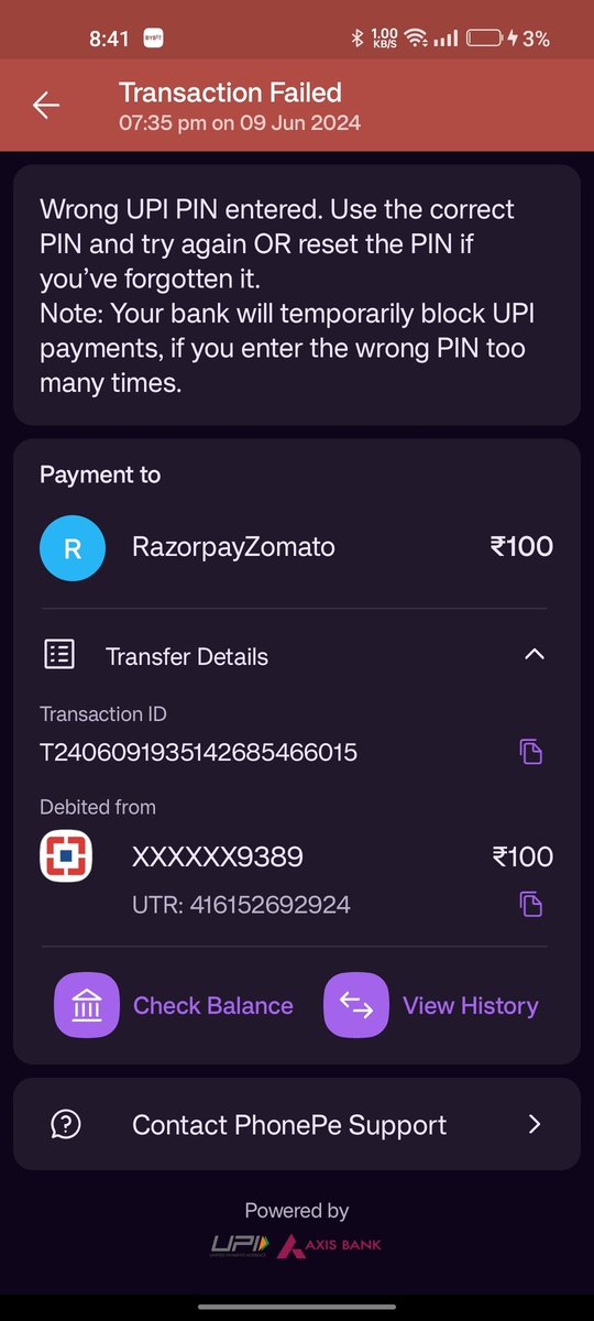 itzzpratik's tweet photo. @zomato  @zomatocare  haven't received my refund yet after many requests my payment was successful so I'm eligible for an extra discount which i haven't received please look into this I contacted support many times and haven't got refund 17 days already past https://t.co/f8PSrvFMvF
