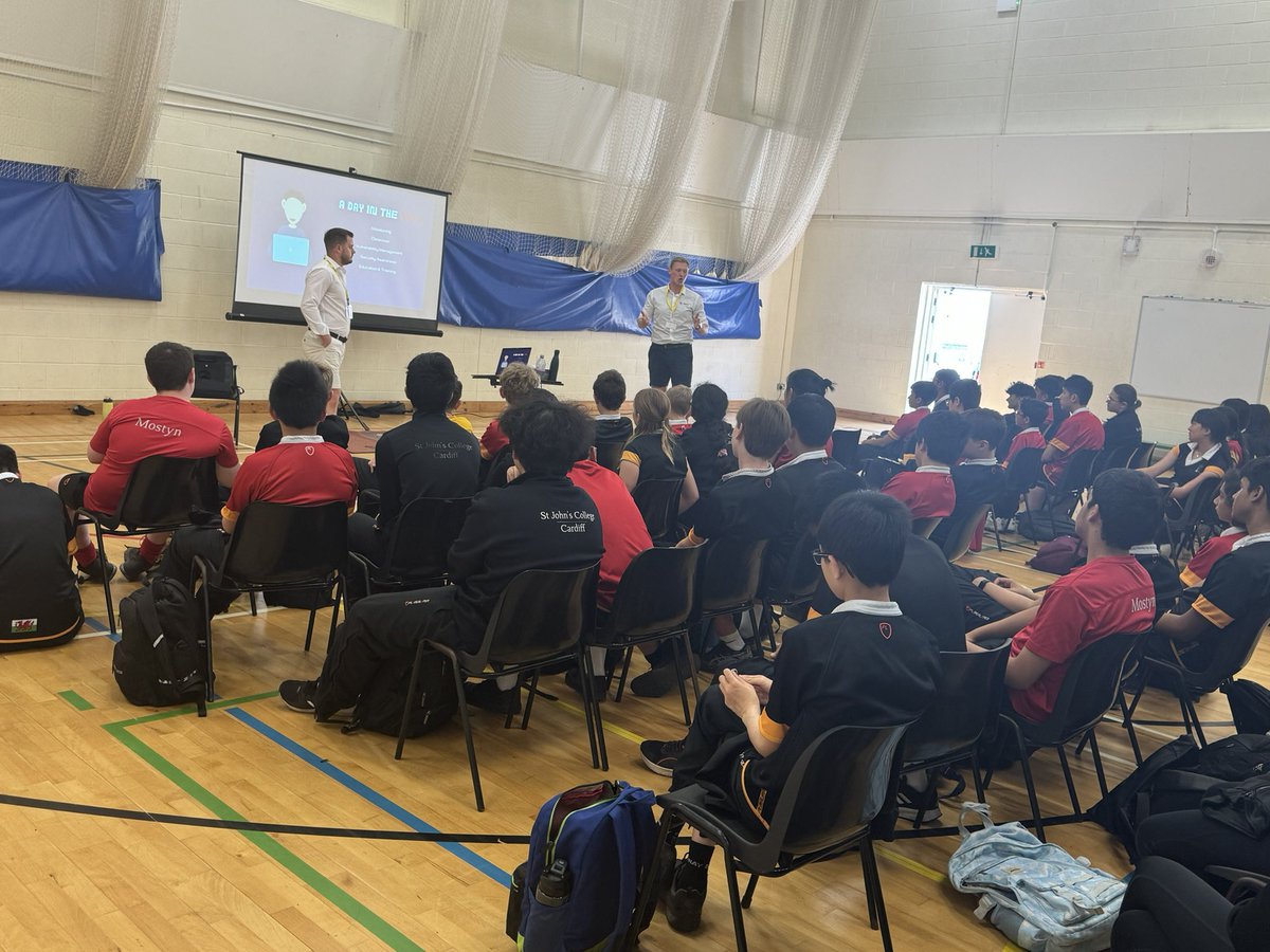 SJC_Computing's tweet image. Cyber Careers afternoon talks for R13 with @Cyberexplorers @SiddiquiEdu and NetSec exploring the possibilities of a career in cyber and a day in the life of a cyber expert #SJCCyber #SJCComputing