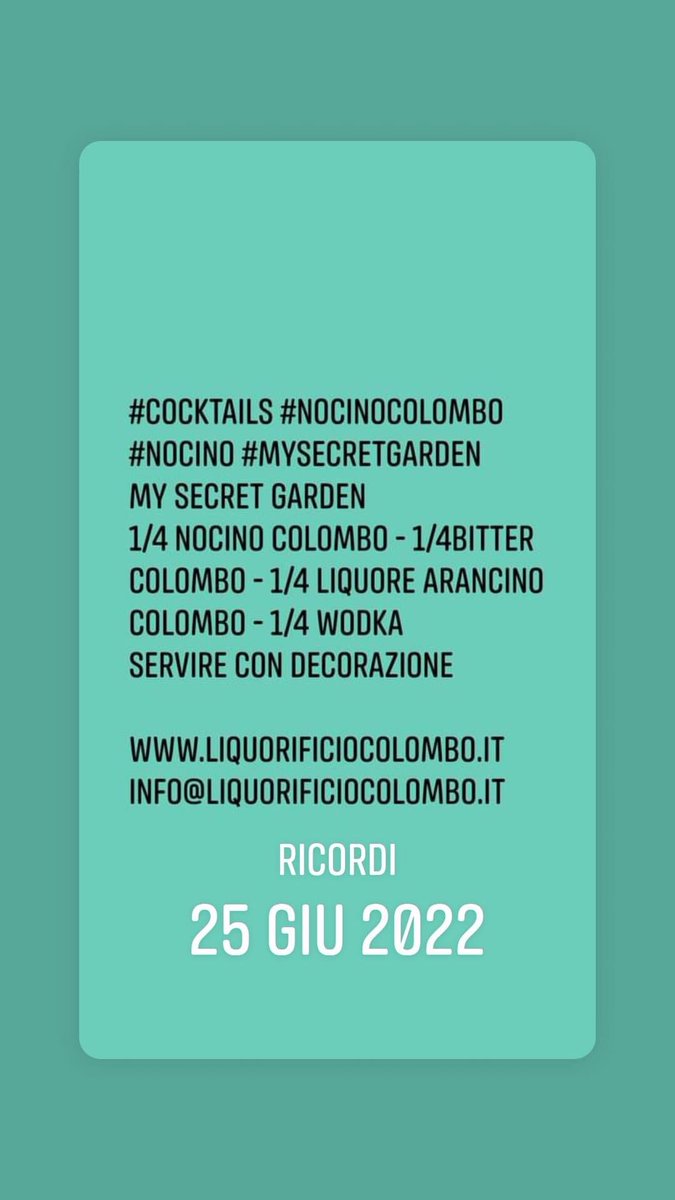 liquoricolombo's tweet image. #coctails #mysecretgarden #nocino #bitter #arancino #vodka #viaparma82 #bartender #mixology #mode #mood #colombo1905 #spirits #liquor #amaro