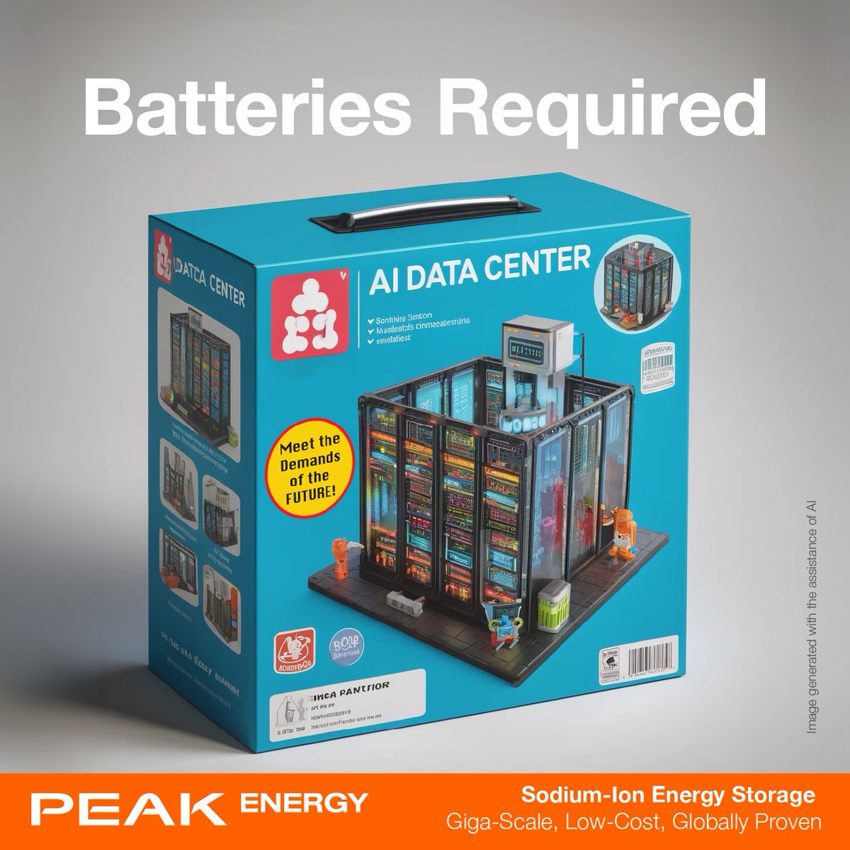 Peak Energy (@peakenergytech) on Twitter photo To realize the potential of renewable energy and meet the power demands of emerging technologies like AI, the grid needs a LOT of batteries ASAP. That's why Peak Energy is rapid-scaling production of Sodium-Ion grid storage batteries.  peakenergy.com  #sodiumion #bess To realize the potential of renewable energy and meet the power demands of emerging technologies like AI, the grid needs a LOT of batteries ASAP. That's why Peak Energy is rapid-scaling production of Sodium-Ion grid storage batteries.  peakenergy.com  #sodiumion #bess