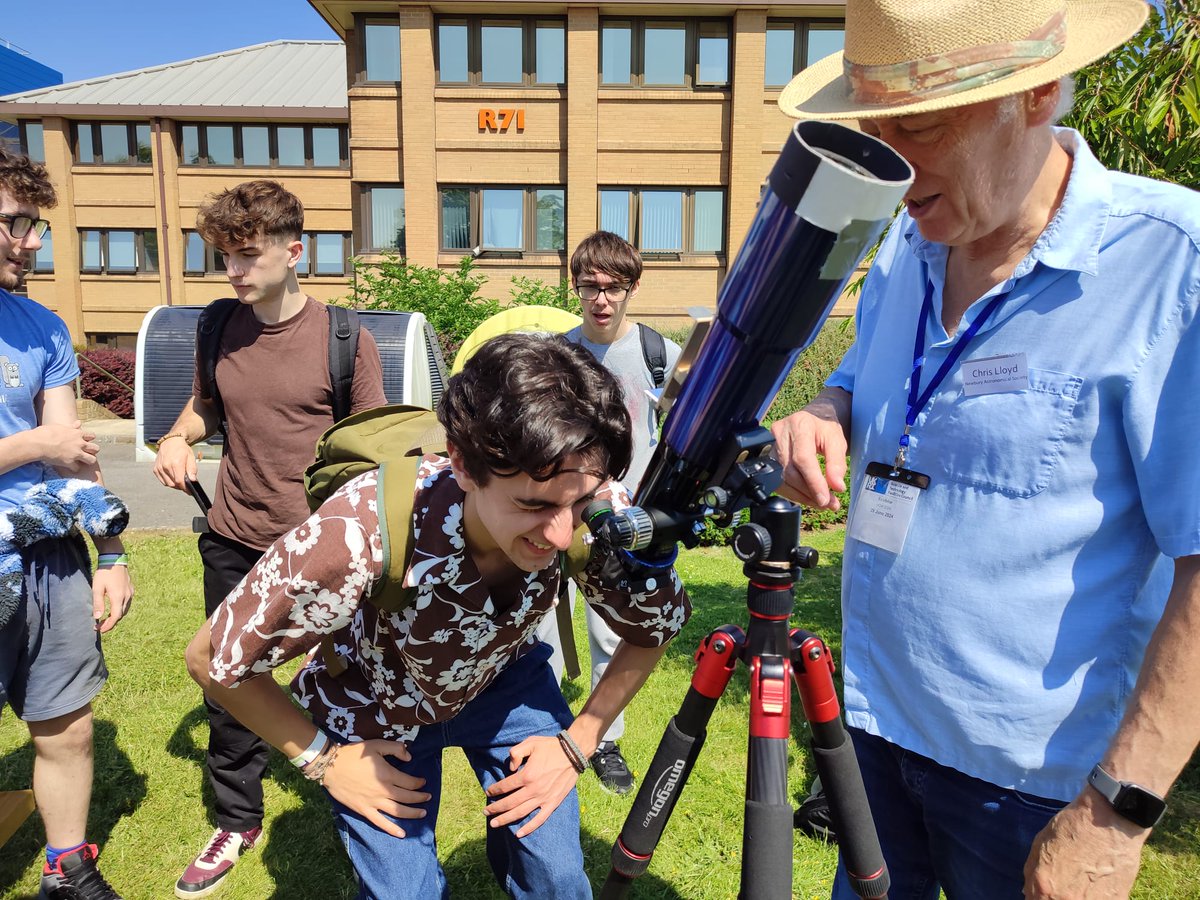 A-level physics students <a href="/WyedeanSchool/">Wyedean School & Sixth form centre</a> had an inspiring time at the <a href="/RutherfordApLab/">Rutherford Appleton Laboratory</a> <a href="/STFC_Matters/">Science and Technology Facilities Council</a> open day. Amazing talk live from <a href="/BoulbyLab/">Boulby Underground Laboratory</a> and an incredible tour of the <a href="/isisneutronmuon/">ISIS Neutron and Muon Source</a> source. Also a big thank you to our wonderful tour guide Uche!