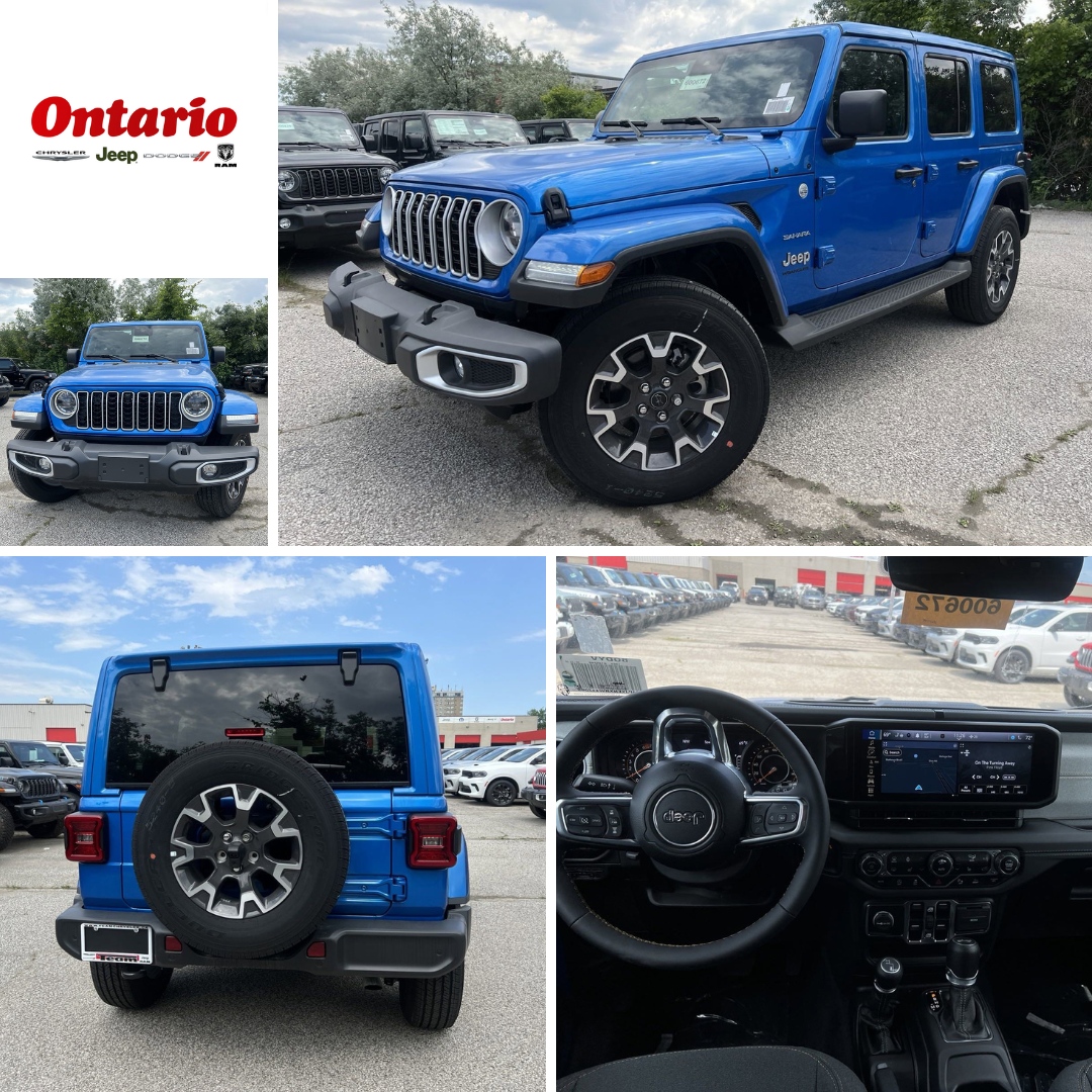 Are you dreaming of a ride that's both stunning and exhilarating? 😎 Picture yourself behind the wheel of the 2024 #Jeep #Wrangler, ready to take on any challenge! 🙌 🏁 Swing by our dealership today and make those dreams a reality! #CarCrushWednesday #JeepWrangler