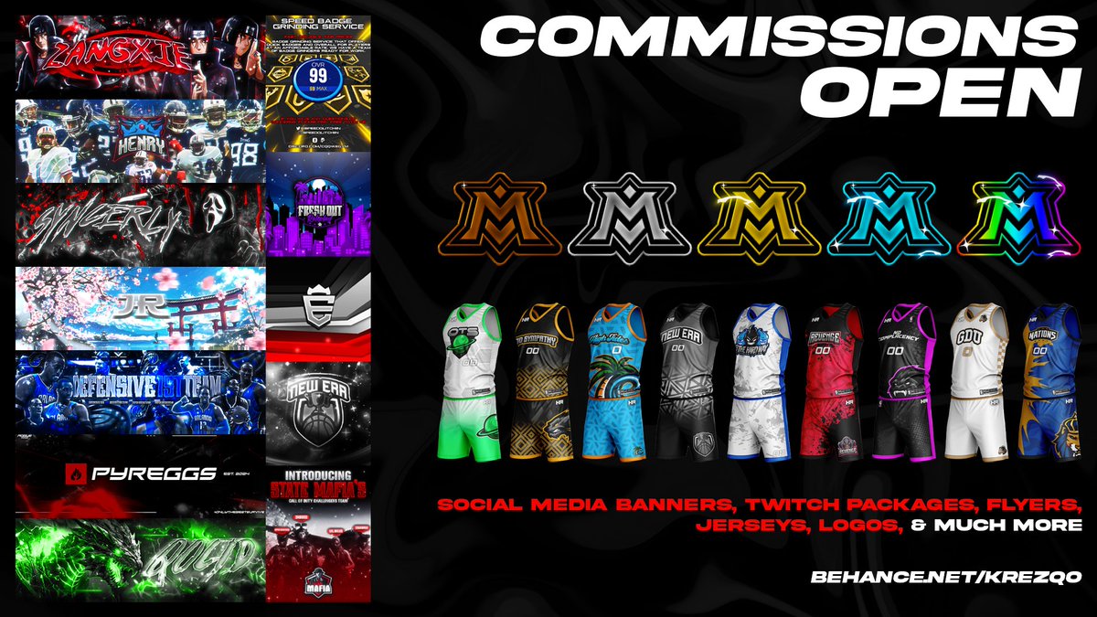 💫 Commissions Open
📥 DM to place orders
🗃️ Port: behance.net/krezqo