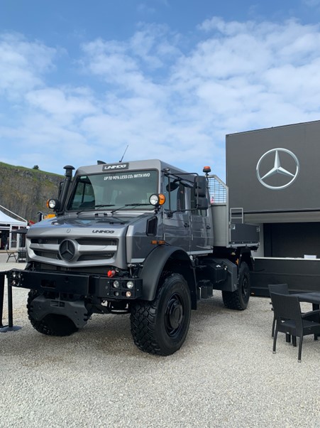 It was our second day at the <a href="/hillheadshow/">Hillhead</a>  Show today and we’ve had some great interest in the mighty UHE 5023 Unimog🚚

Come and see us and our Unimog on the last day tomorrow at the bottom of the quarry ramp, stand number N14.

We can’t wait to see you there!