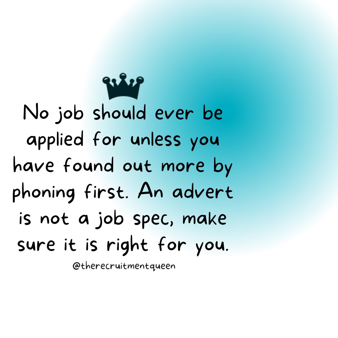 Make sure the job is right for you. Contact us for more advice. #careeradvice #workadvice #careertips #careertiktok #careerchange #jobadvice #gethired #personalgrowth #careertok #workperformance #foryou