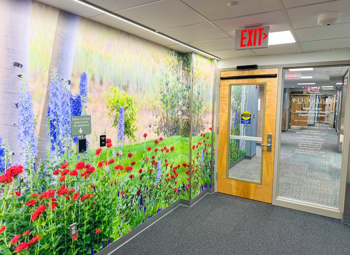 Big news! We revealed the area’s first walk-in pediatric mental health center.

Opening on July 15, Brighter Days Pediatric Mental Health Urgent Care will allow children and adolescents to show up with no prior appointment to get care.

About the service: urmc.info/bdmh