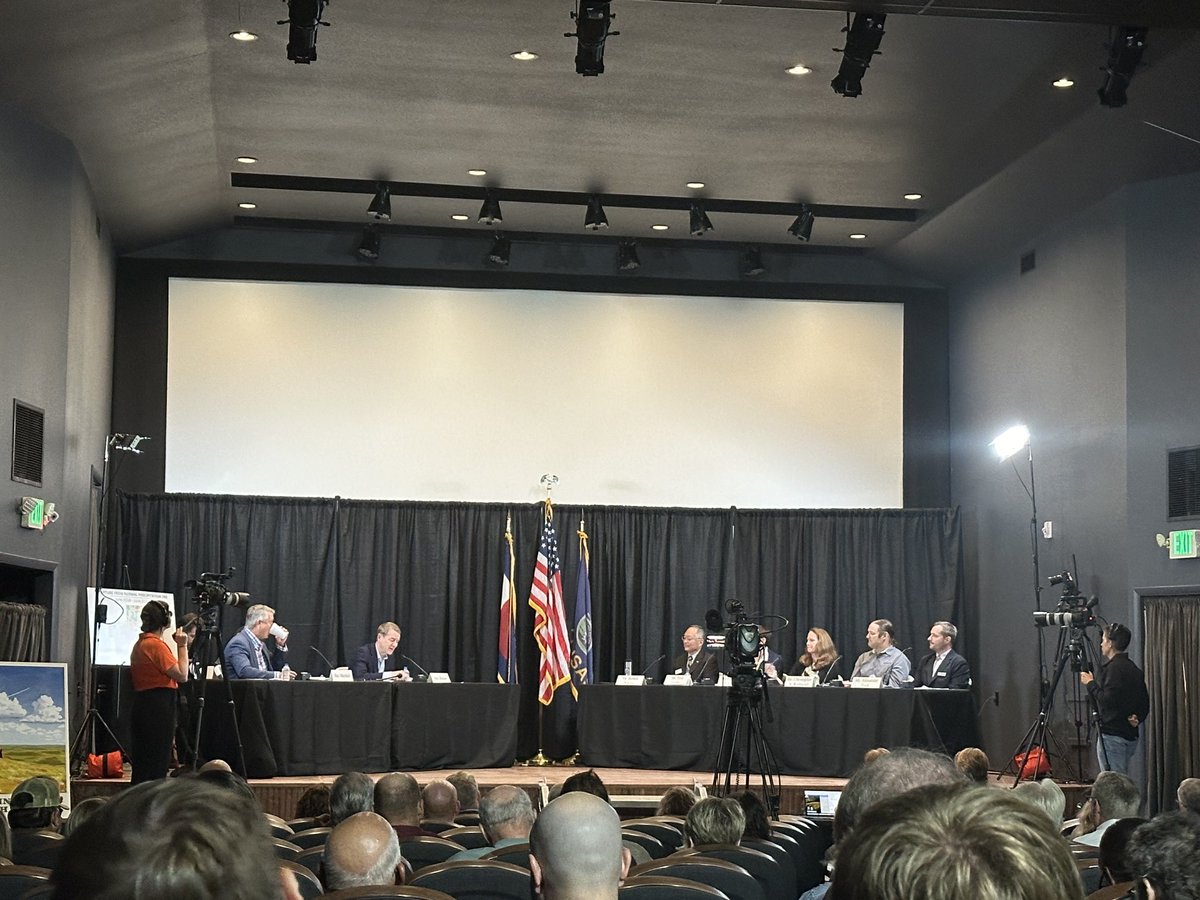 Hearing on the High Plains with the Senate subcommittee and ⁦<a href="/MichaelBennet/">Michael Bennet</a>⁩.