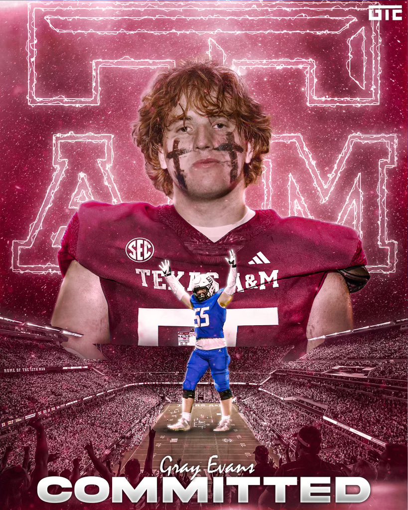 GrayEvans13's tweet image. Hey Aggieland, I’M HOME!! GIGEM 👍👍
@Coach_Dougherty @CoachKLars @CoachMikeElko @AggieFootball