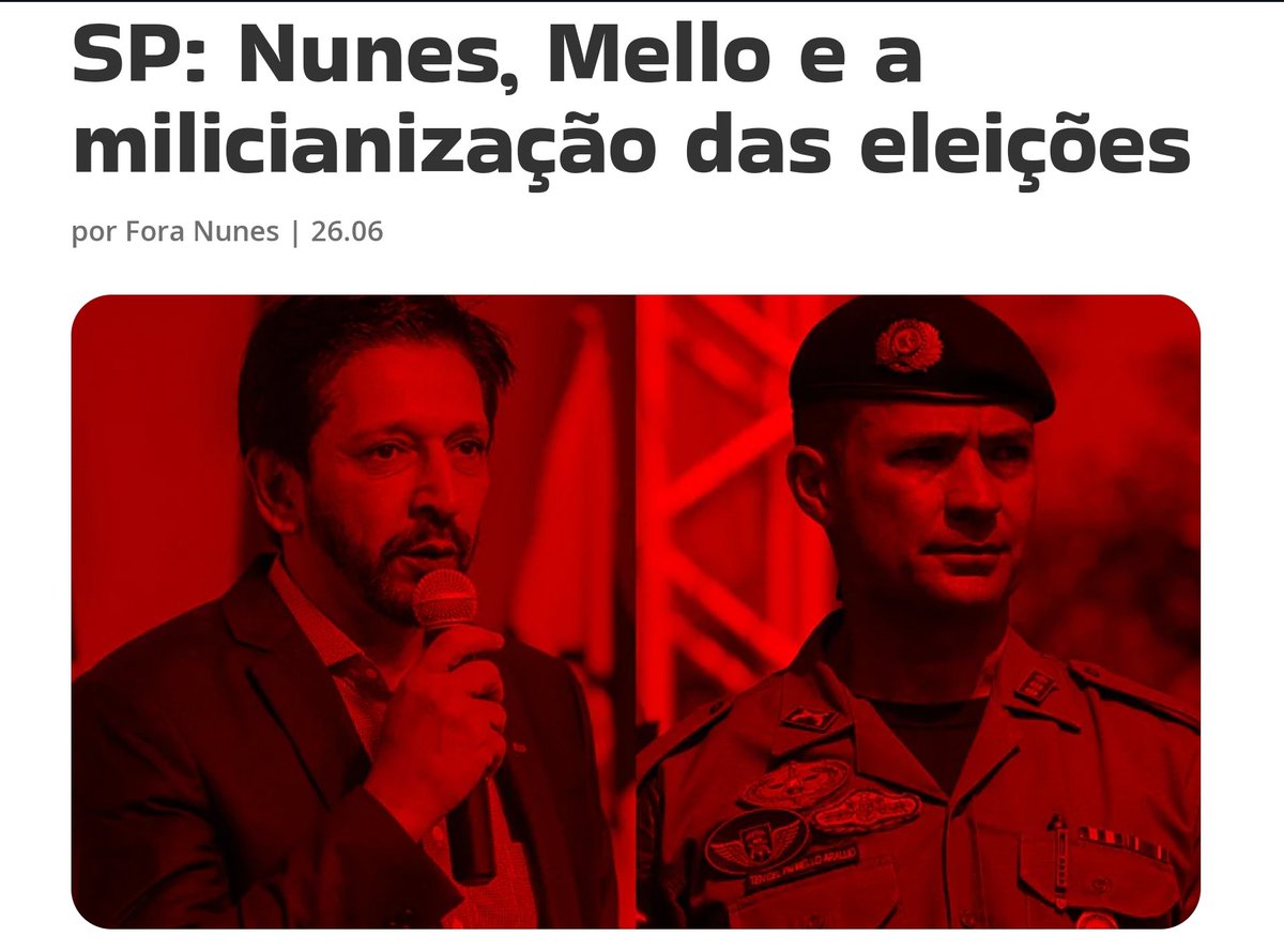 ForaNunes's tweet photo. Com a indicação do vice de Nunes, ele não pode mais esconder o que sempre foi: um aliado de primeira ordem de fascistas e mafiosos! https://t.co/25HvVkVd0A