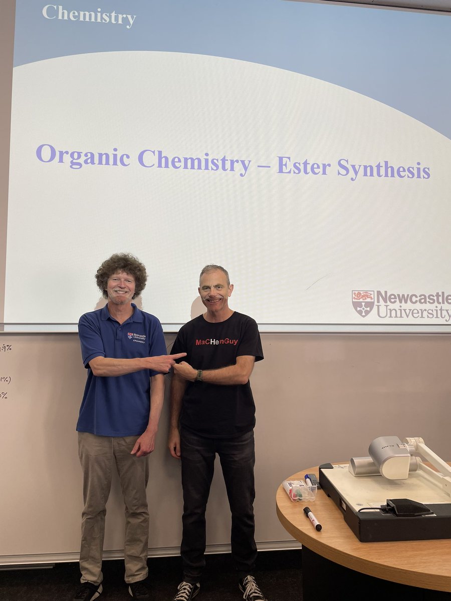 MaChemGuy ⌬ (@machemguy) on Twitter photo Hat tip to <a href="/PHoare1963/">Dr Peter Hoare ⌬ (Ph or pH? 🤔)</a> for treating <a href="/hartlepoolsixth/">Hartlepool Sixth Form College</a> Y12 chemistry students to yet another awesome day 👏👏👏🙏🙏🙏 <a href="/ChemistryNCL/">Newcastle Chemistry</a> <a href="/EPNorthEast/">Education Partnership North East</a> Hat tip to <a href="/PHoare1963/">Dr Peter Hoare ⌬ (Ph or pH? 🤔)</a> for treating <a href="/hartlepoolsixth/">Hartlepool Sixth Form College</a> Y12 chemistry students to yet another awesome day 👏👏👏🙏🙏🙏 <a href="/ChemistryNCL/">Newcastle Chemistry</a> <a href="/EPNorthEast/">Education Partnership North East</a>