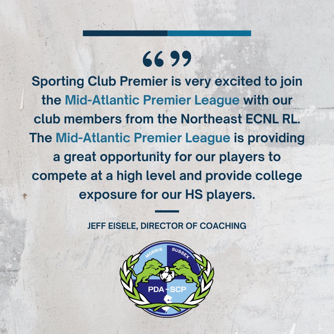 midatlanticpl's tweet photo. Proud to be a founding club of the Mid-Atlantic Premier League to provide another layer of competitive opportunities to players and families! #GoldRush https://t.co/fnUtTba61c