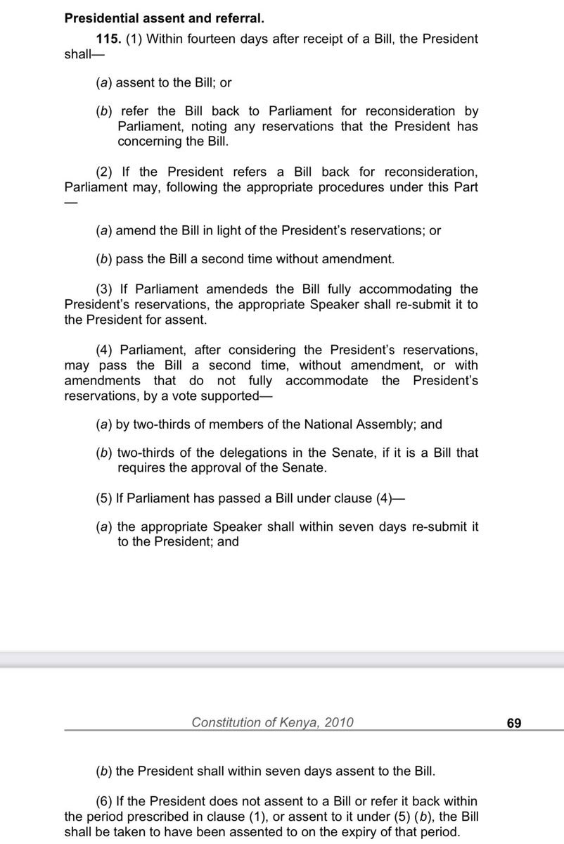 Ruto thinks we are kids. Parliament has gone on recess till July 23, 2024. They went on recess this morning. This means the Finance Bill 2024 will become law. We back tomorrow to make our position known. #KenyaKwanzaMustGo