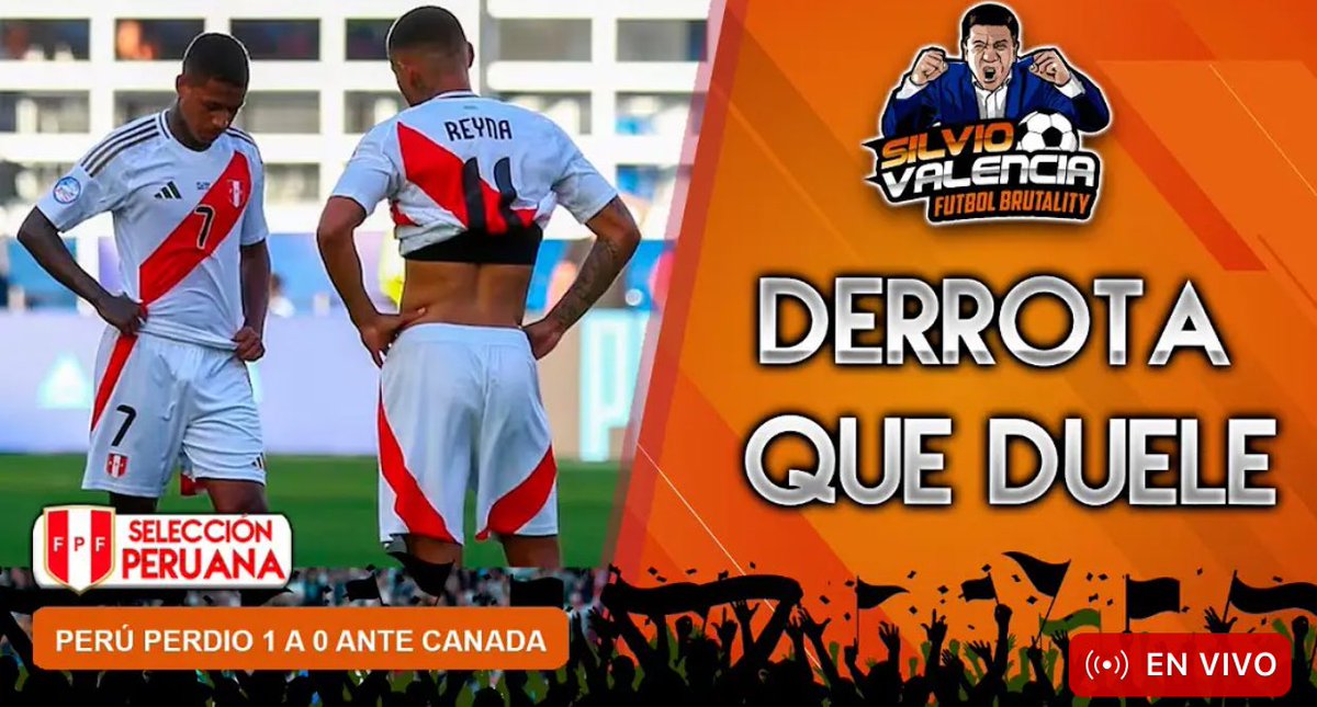 SilvioValencia2's tweet photo. EN VIVO 🚨🚨
“Habla Sensei” con Silvio Valencia
YouTube: https://t.co/A9bgGb6spH
@SeleccionPeru perdió con Canadá
Dale like, suscríbete, comparte, activa las notificaciones, apóyanos con tu superchat o Yape
Y si puedes HAZTE MIEMBRO hacemos sorteo cada mes
#SubePipoSube https://t.co/kmrelouUgv