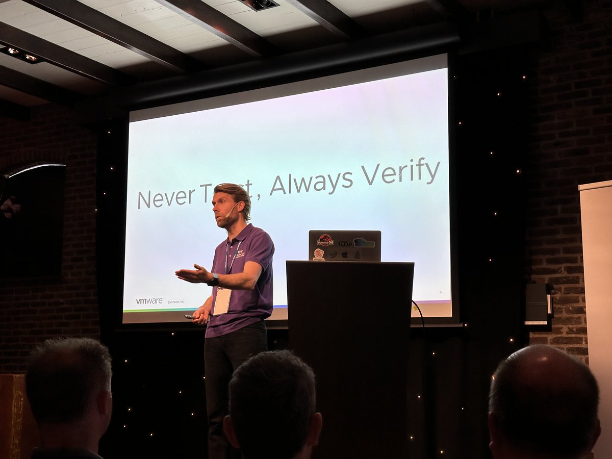 EUC TechCon (@euctechcon) on Twitter photo Tot slot vertelt Pim van de Vis ons tijdens zijn sessie over de functionaliteiten van <a href="/WorkspaceONE/">Omnissa Workspace ONE</a> Tunnel en diens essentiële rol in een zero-trust architectuur. Tot slot vertelt Pim van de Vis ons tijdens zijn sessie over de functionaliteiten van <a href="/WorkspaceONE/">Omnissa Workspace ONE</a> Tunnel en diens essentiële rol in een zero-trust architectuur.