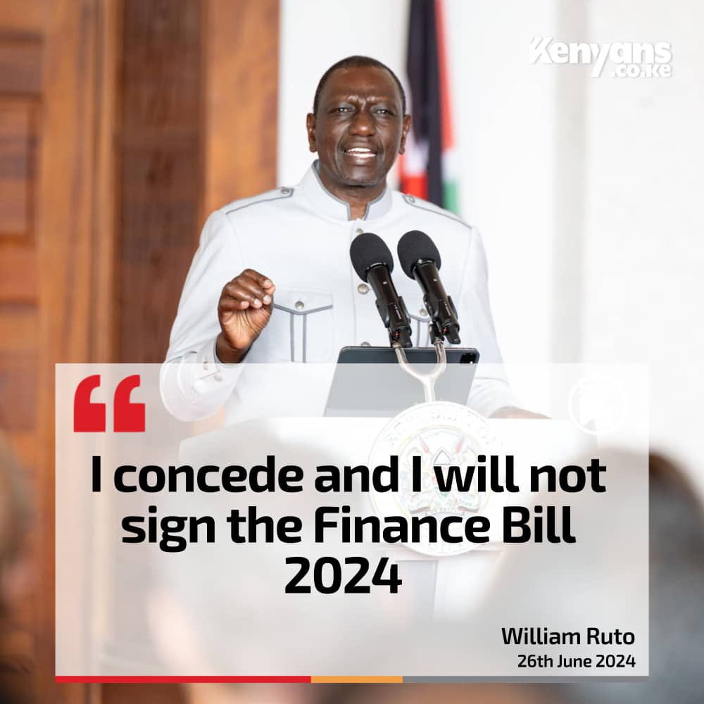 Congratulations to the young people of Kenya #GenZ . Your voices have spoken and the president had to bow down and abandon the #FinanceBill2024