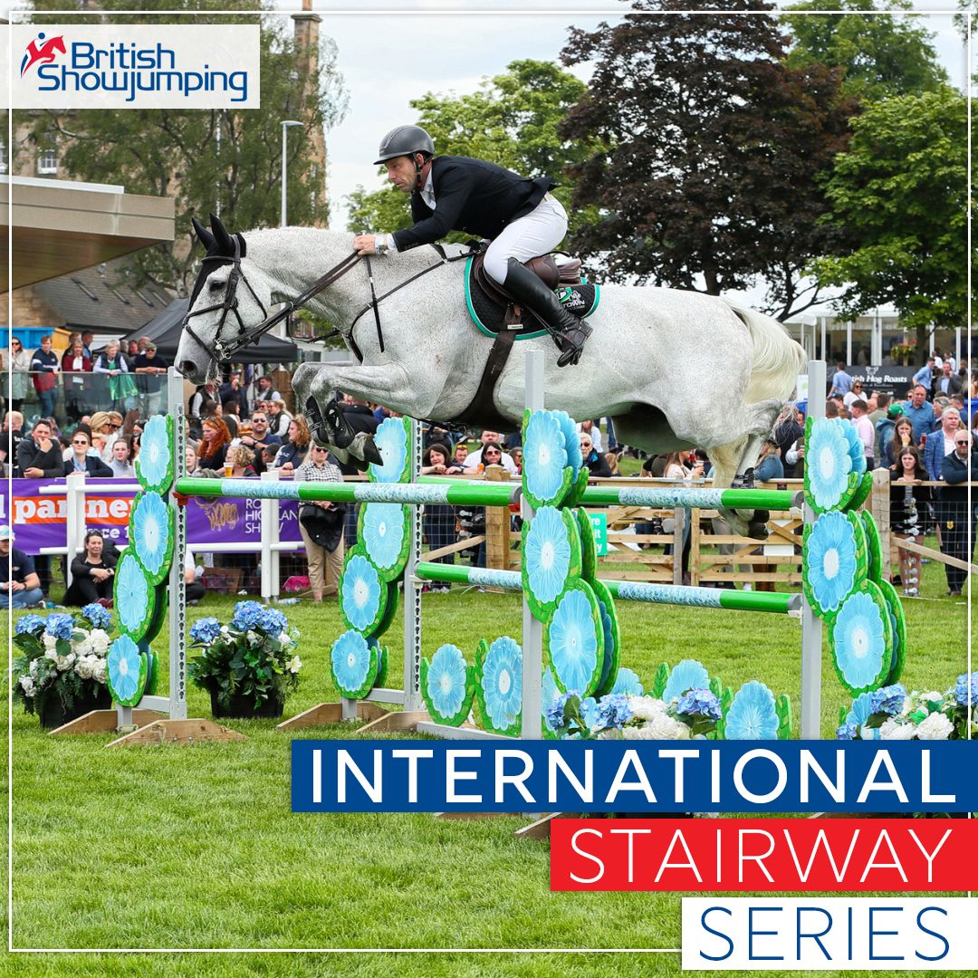 There has been four legs of the International Stairway series and we have had four different winners!

Congratulations to Chris Smith and Harthill Mexico who were crowned the winners at the Royal Highland Show!

Read more 👉 tinyurl.com/49kkcex6

📷 Sinclair Photography