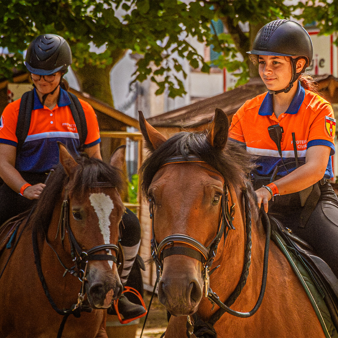 ProtecCivilefr's tweet photo. 🐴🤩La @Protec81 accueille deux nouveaux chevaux pour renforcer son unité équestre pour les 6 prochains mois !

Leurs missions ?
1️⃣Assurer les postes de secours sur des terrains difficiles (trails en forêt, courses dans les vignes).
2️⃣Effectuer la surveillance VIGIFEU. https://t.co/Zxh4LiH6f3
