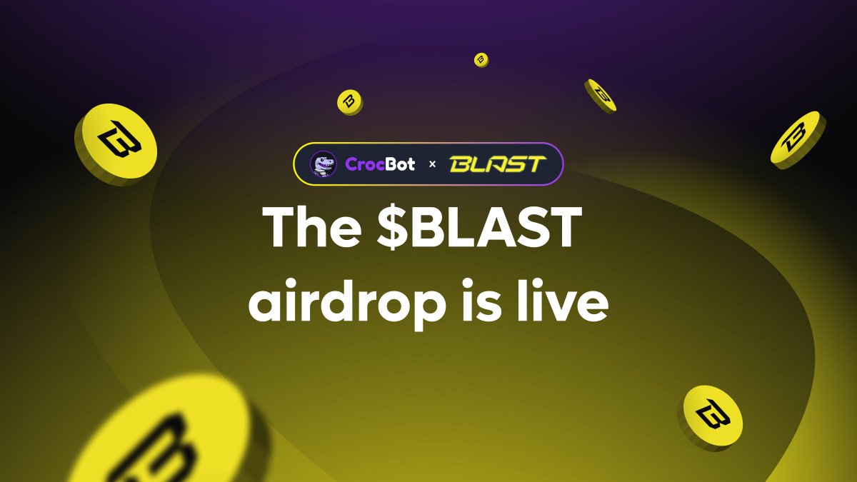 CrocBot | Airdrop farming bot tweet media