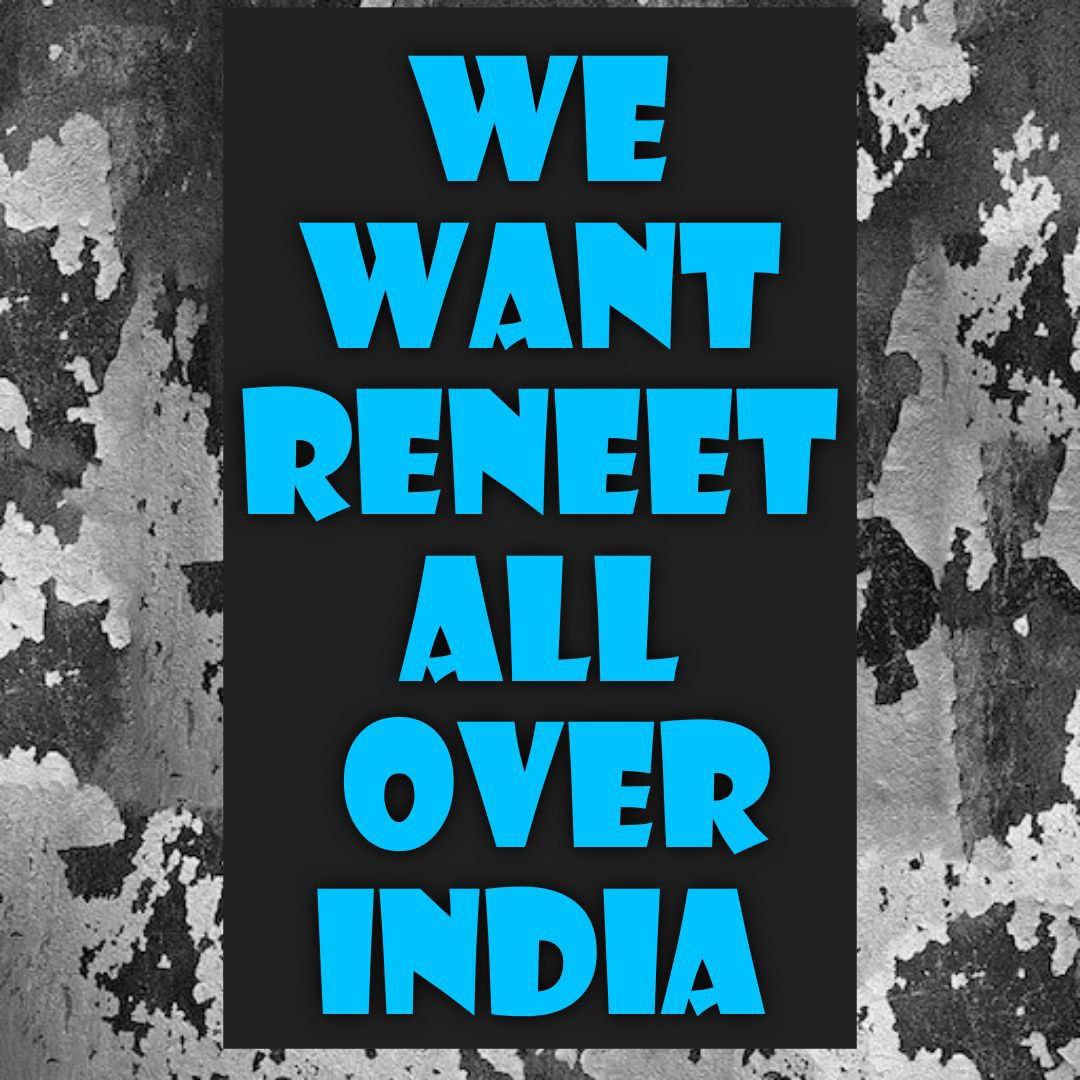 Samratdivyansh5's tweet photo. @BJP4India 24 lakh baccho ke sapno ko bachaye.. desh bachaye 
We want #RENEET
#NEETSCAM https://t.co/BYtL1hSZLi