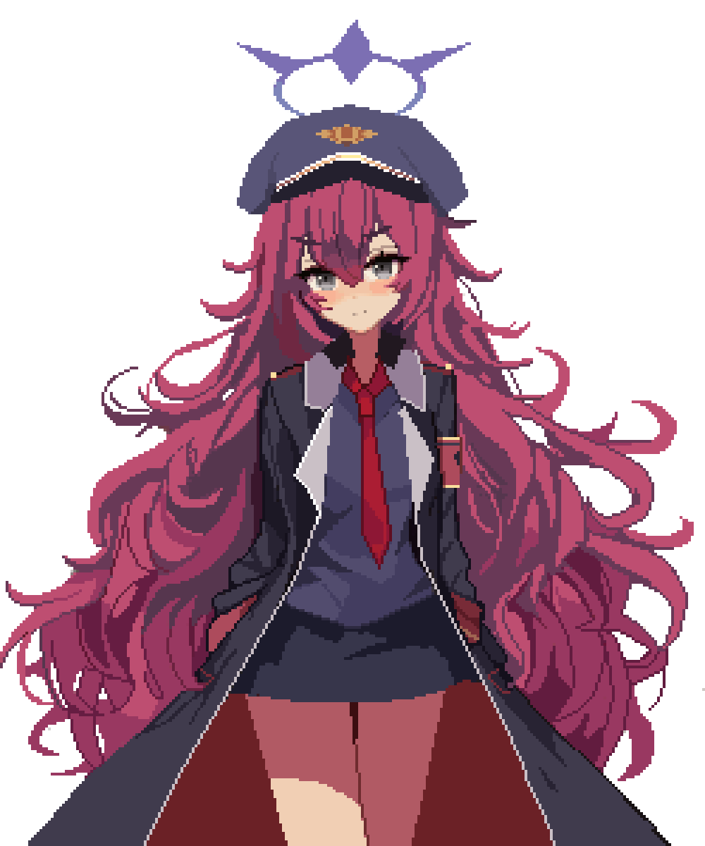 Blue Archive Iroha #棗イロハ #ドット絵 #Pixelart #BlueArchive