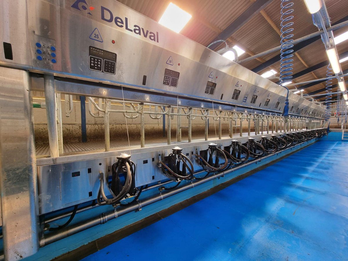 Check out the recent installation of a DeLaval 48/48 parallel parlour ...